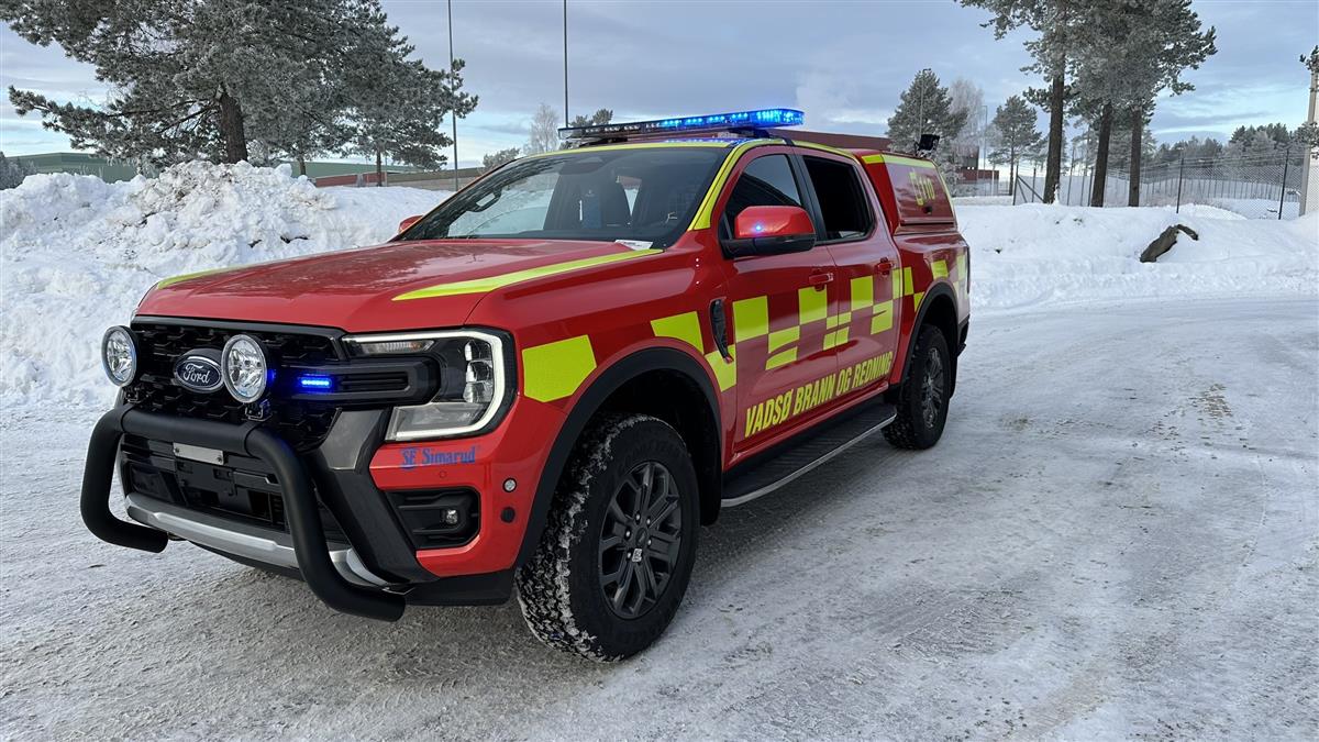 Ford Ranger til Vadsø Brann- og redning