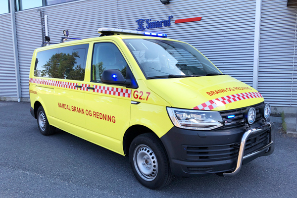VW Transporter til Namdal Brann -og Redning/Høylandet kommune