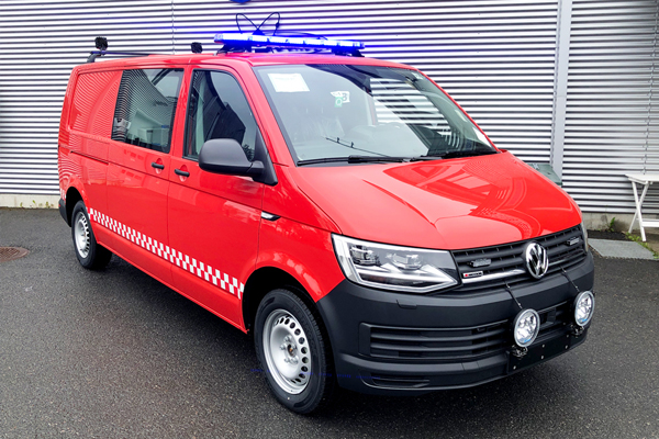 VW Transporter til Gloppen Brann og Redning