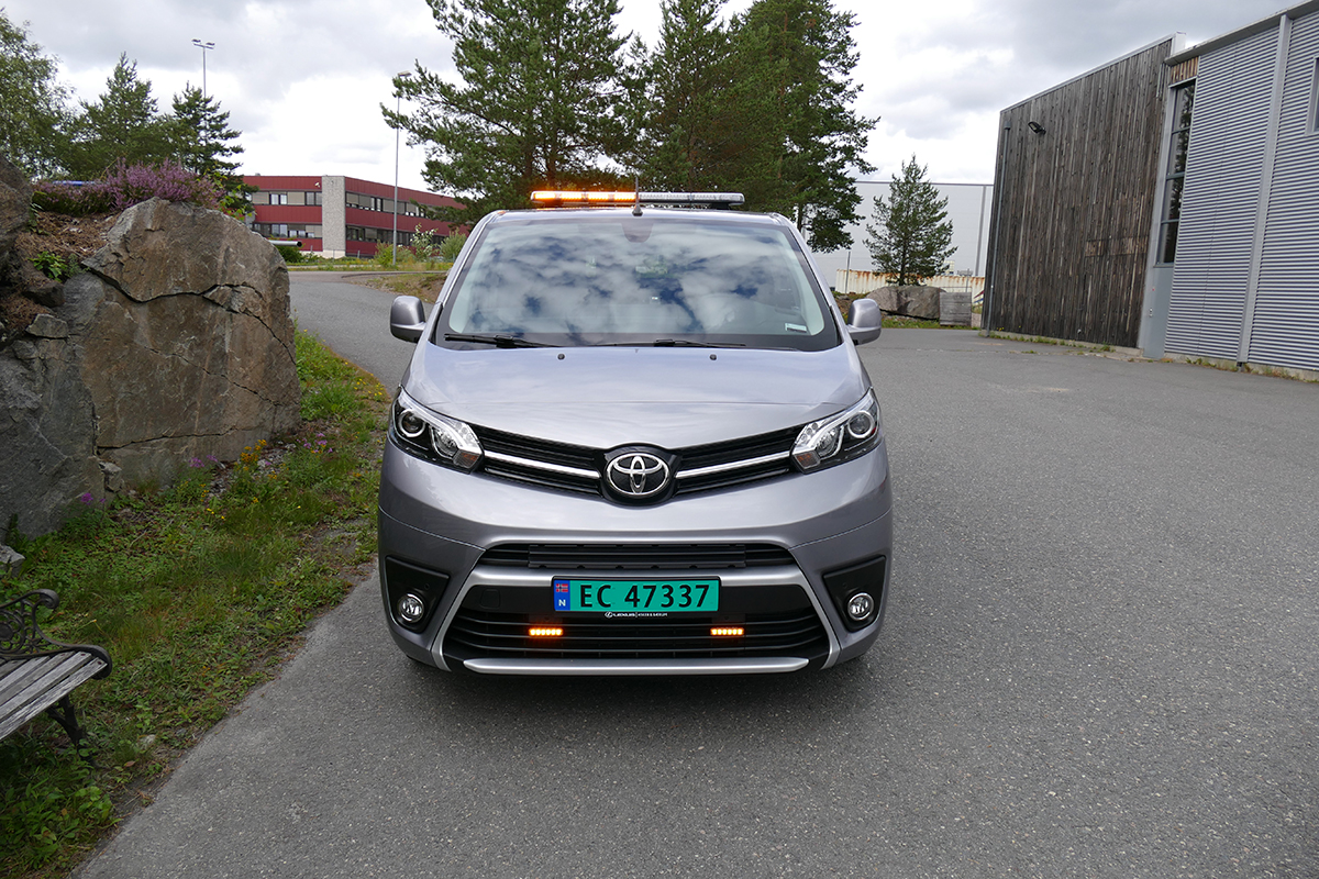 Toyota Proace electric til Viken Fylkeskommune