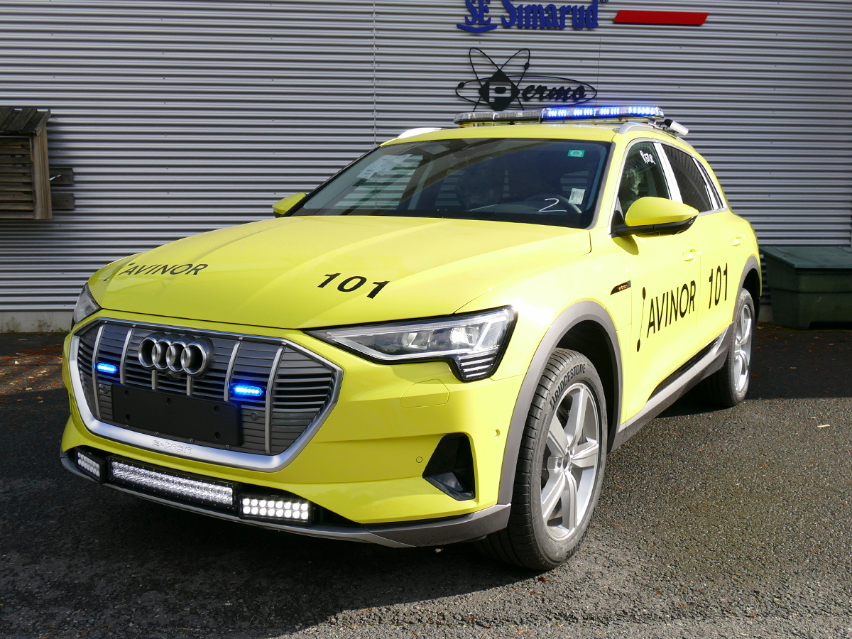 Audi e-tron til Avinor Stavanger Lufthavn