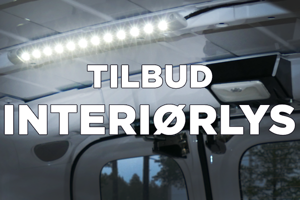 TILBUD - Interiørlys