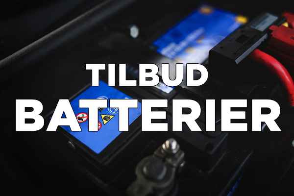 TILBUD - Batterier