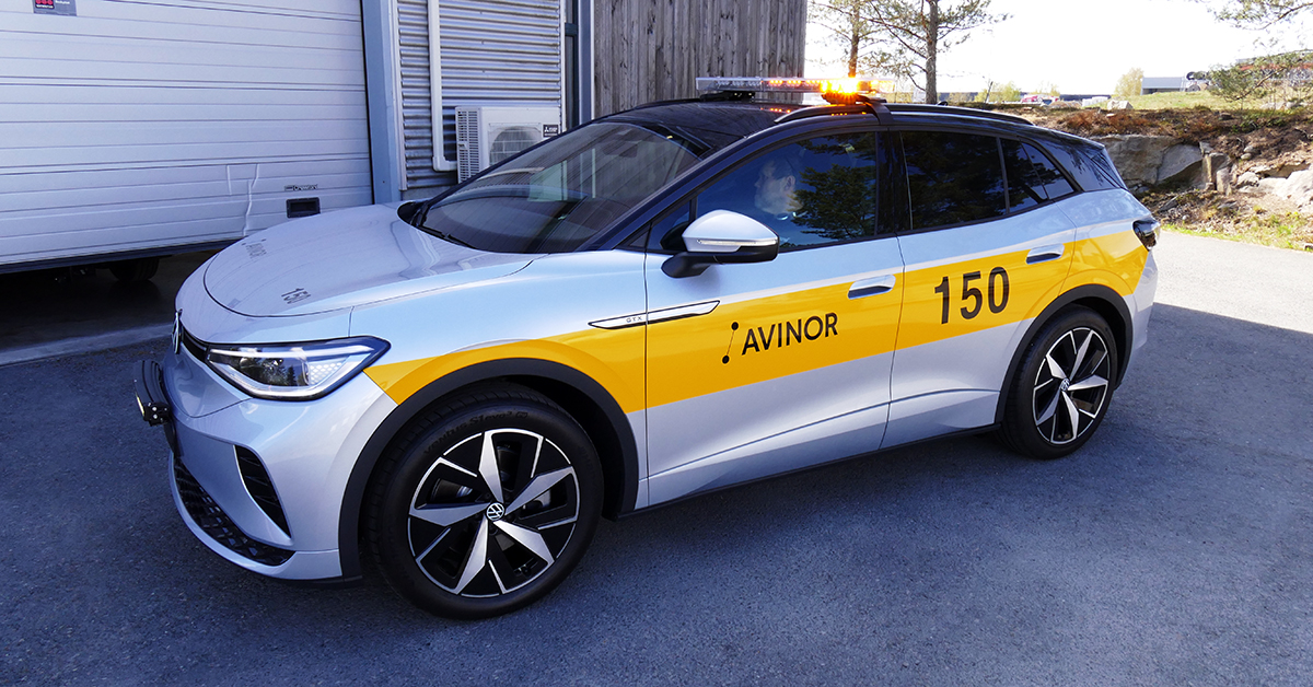 VW ID4 til Avinor Flysikring Tromsø